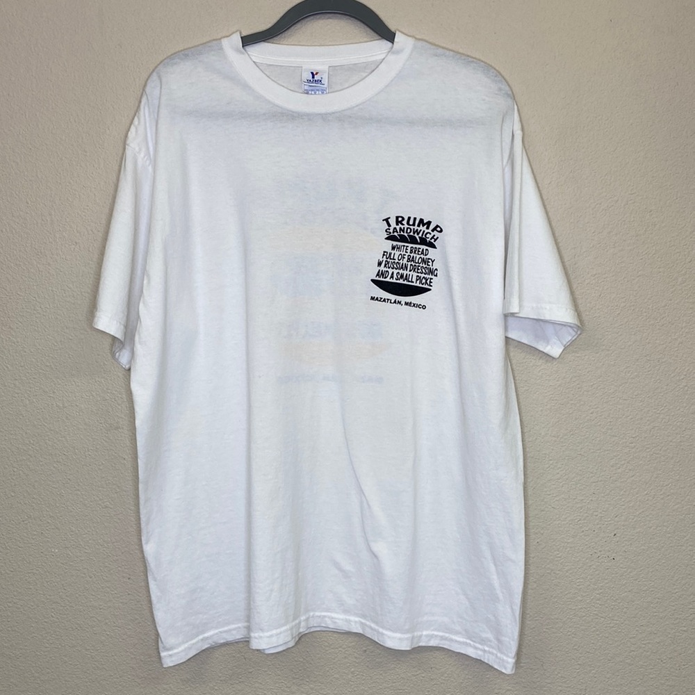 Trump Sandwich Tee Shirt Men's XL